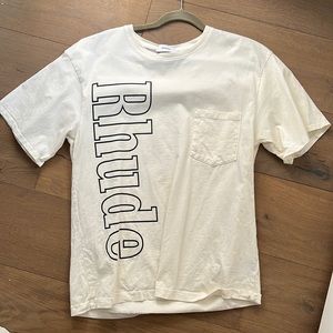 Rhude offwhite T shirt xs